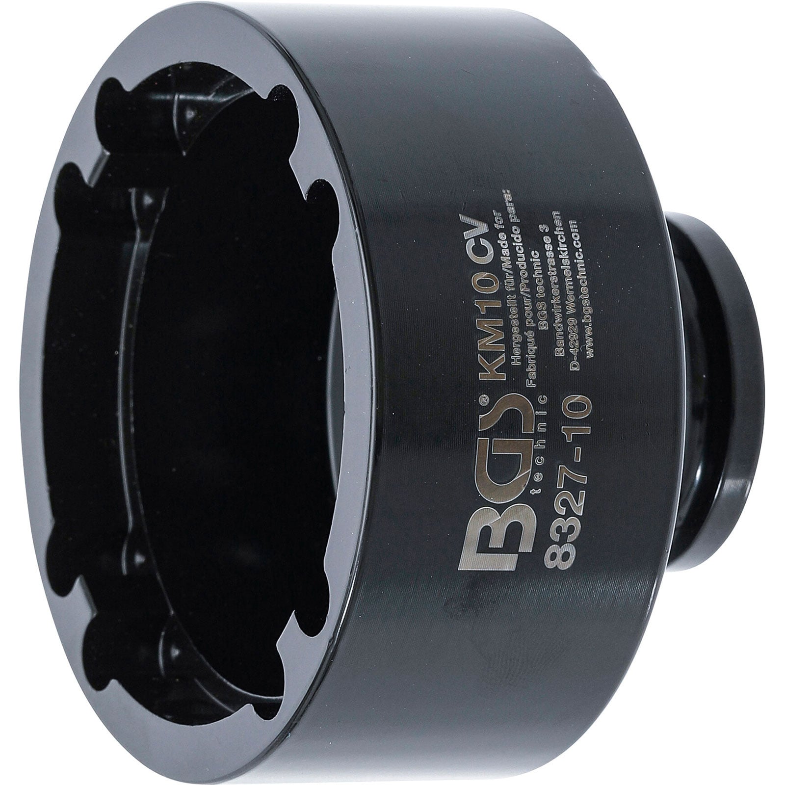 BGS Nutmutternschlüssel Zapfen innen liegend KM10 - 8327-10