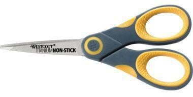 Westcott Schere Titanium Non Stick E-3365000 Softgrip 12,7cm