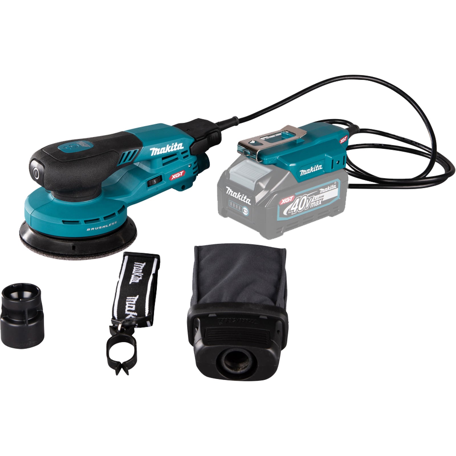 Makita BO003CGZ Akku-Exzenterschleifer 40V max. / 125  mm Ø Solo