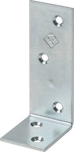 VORMANN Balkenwinkel L240 x 160 mm B.50 mm Stahl blau verzinkt S.5 mm - 000179240Z