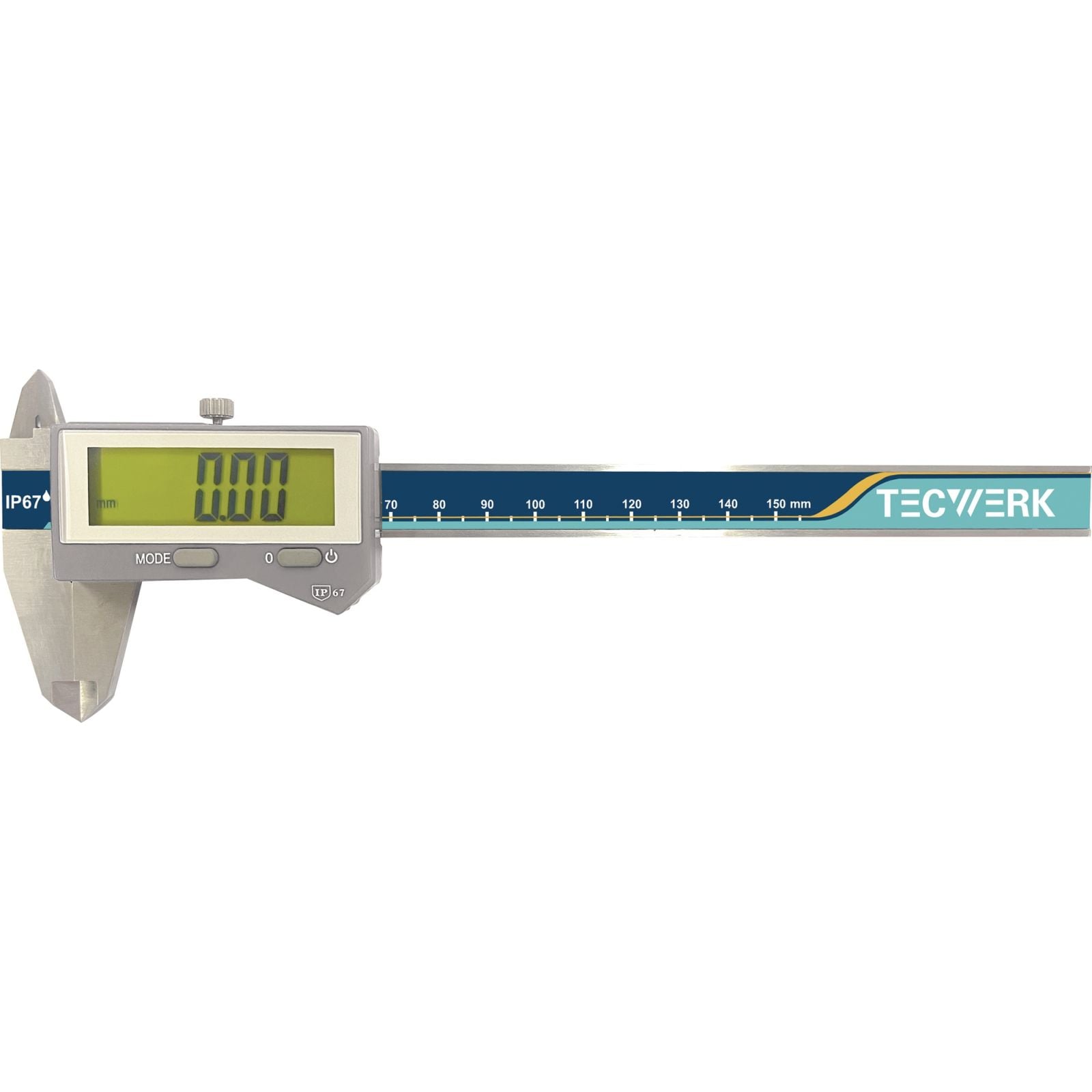 Messschieber DIN 862 IP67 150mm dig.m.Schr.eck.TECWERK