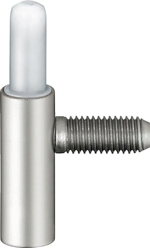 SIMONSWERK Rahmenteil V 8100 WF U Stahl vernickelt für 2tlg. Stahlzargen Nachrüstband - 5 010280 0 01507