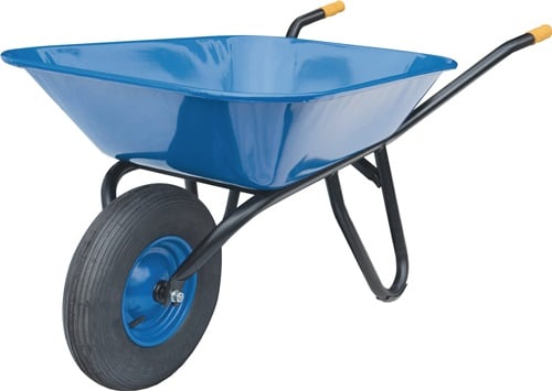 MÜBA Schubkarre Fagro F85 85l Luftrad 18,7kg Stahlfelge m.Kugell - 72600