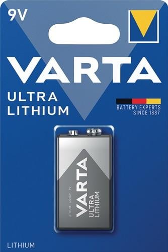 VARTA Batterie ULTRA Lithium 9 V 6LP3146 1150 mAh - 06122 301 401