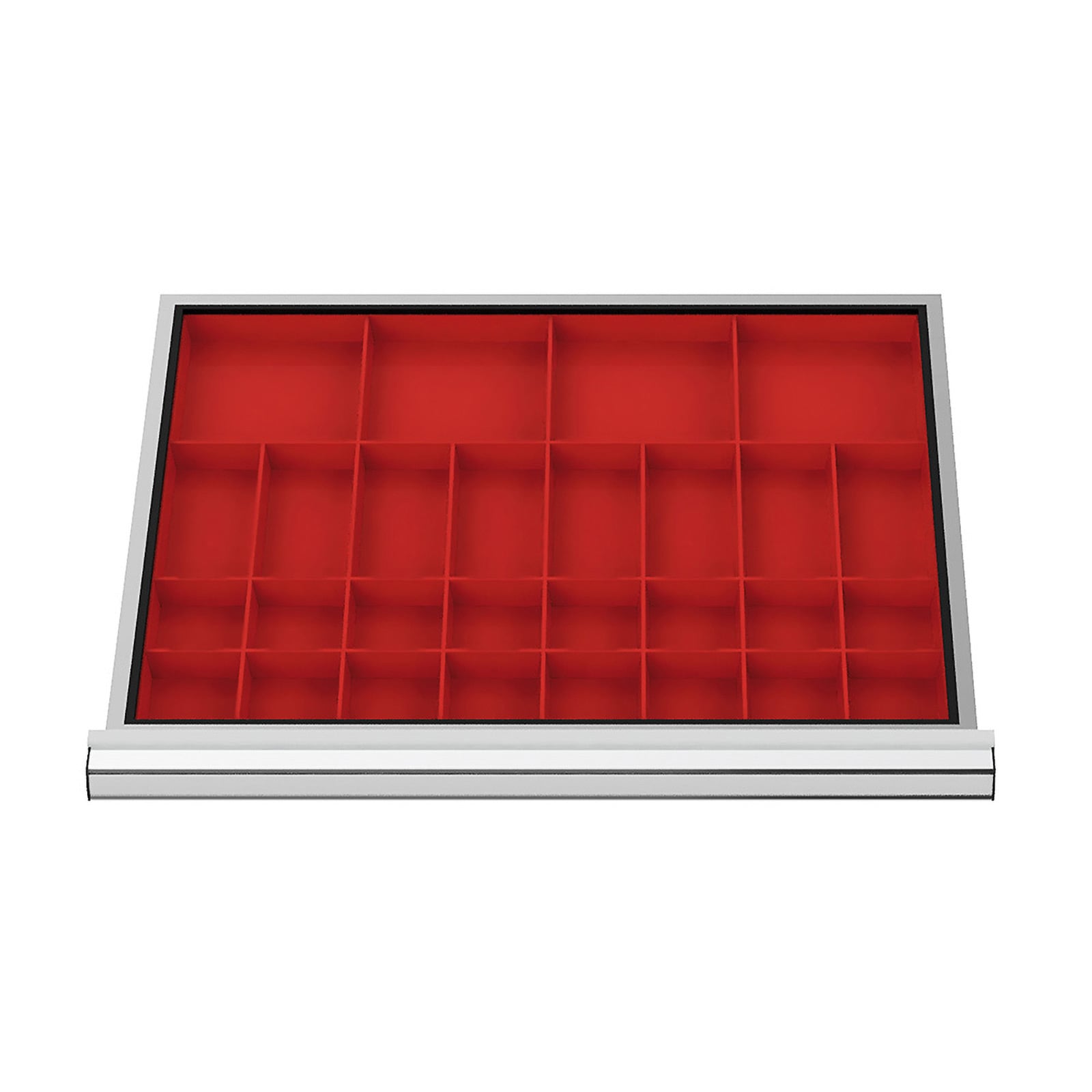 WS24 Schubladeneinteilung Kleinteilekästen BLH 50 mm Innenmaß 600 x 450 mm - WS24-100226
