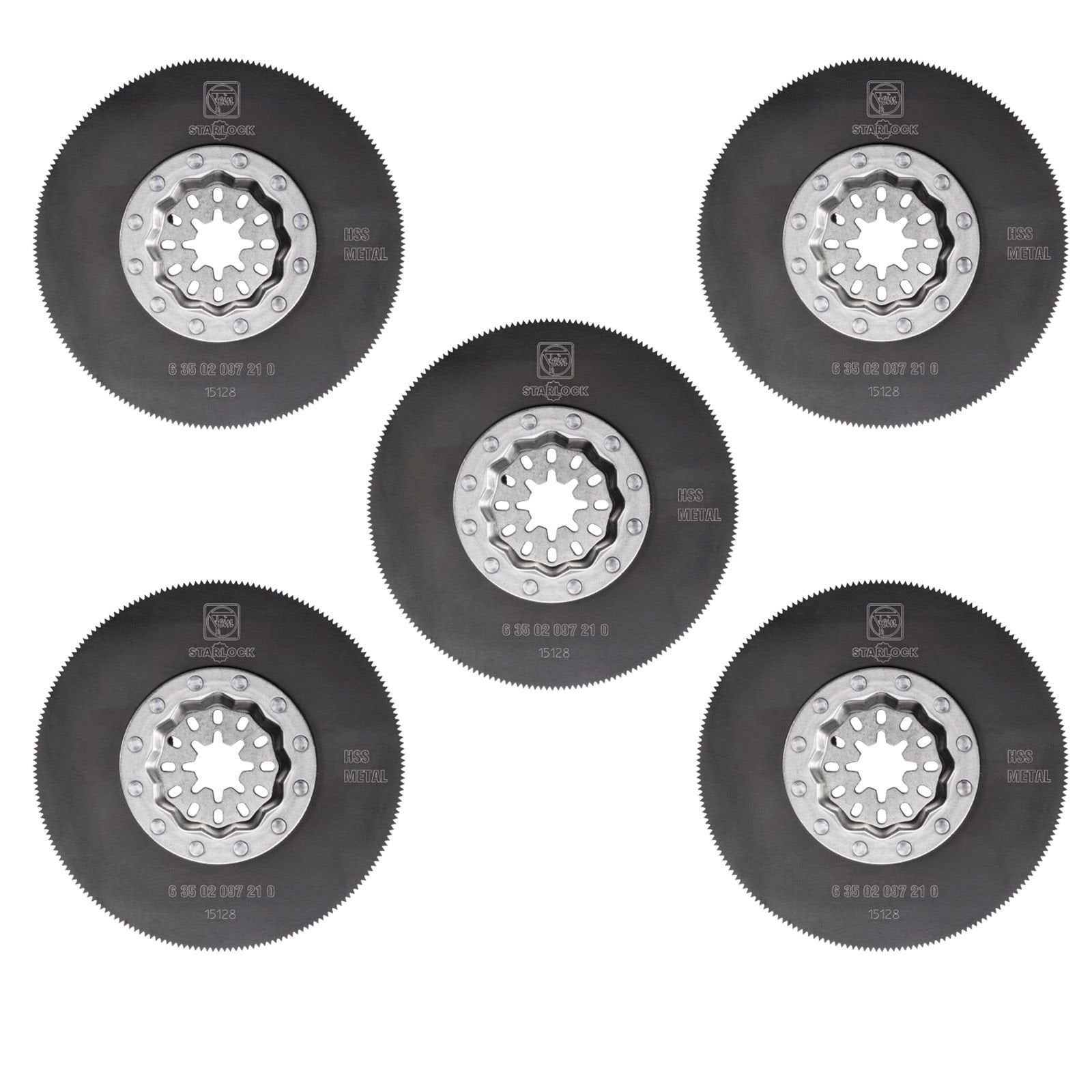 Fein 5x HSS-Sägeblatt Starlock 85 mm - 63502097230