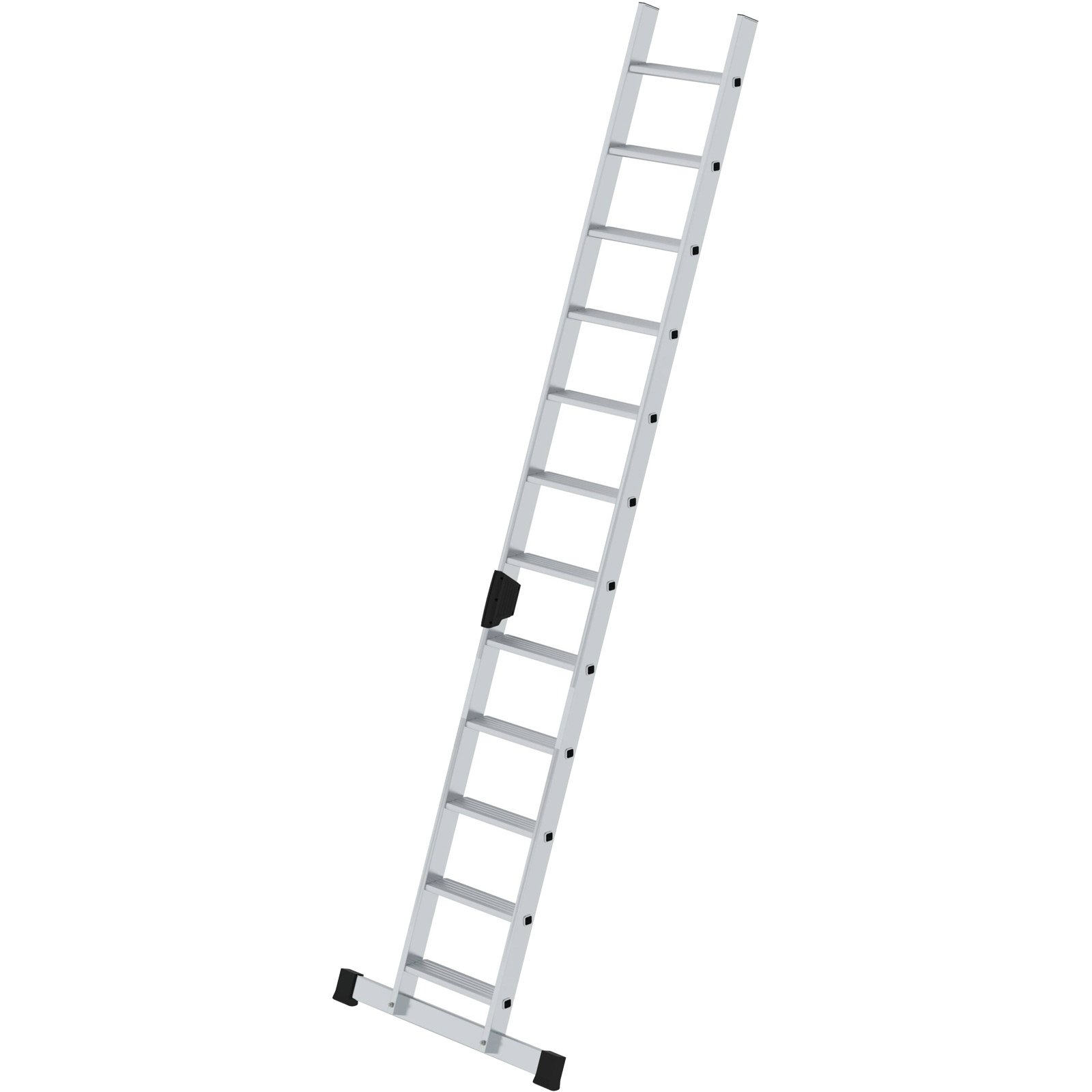 Günzburger Steigtechnik Stufen-Anlegeleiter mit Standard-Traverse