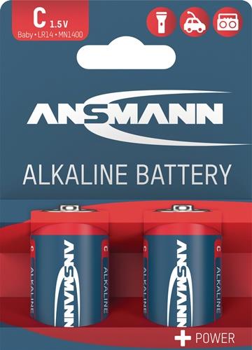 ANSMANN Batterie 1,5 V C-AM2-Baby 7500 mAh - 1513-0000