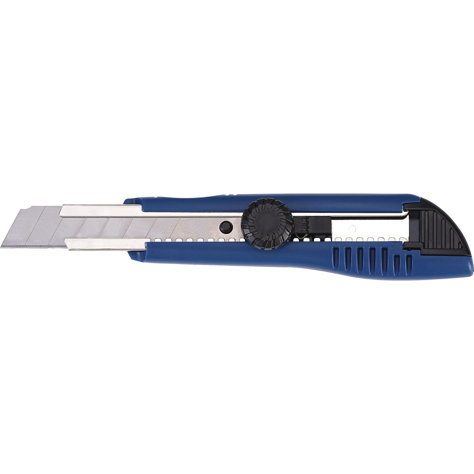 Cuttermesser Klingen-B.18mm L.167mm m.Feststellrädchen Ku.TECWERK