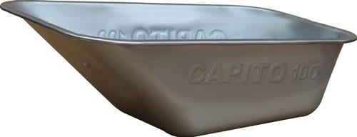 CAPITO Schubkarrenmulde Allcar 100 100l verz - 41109