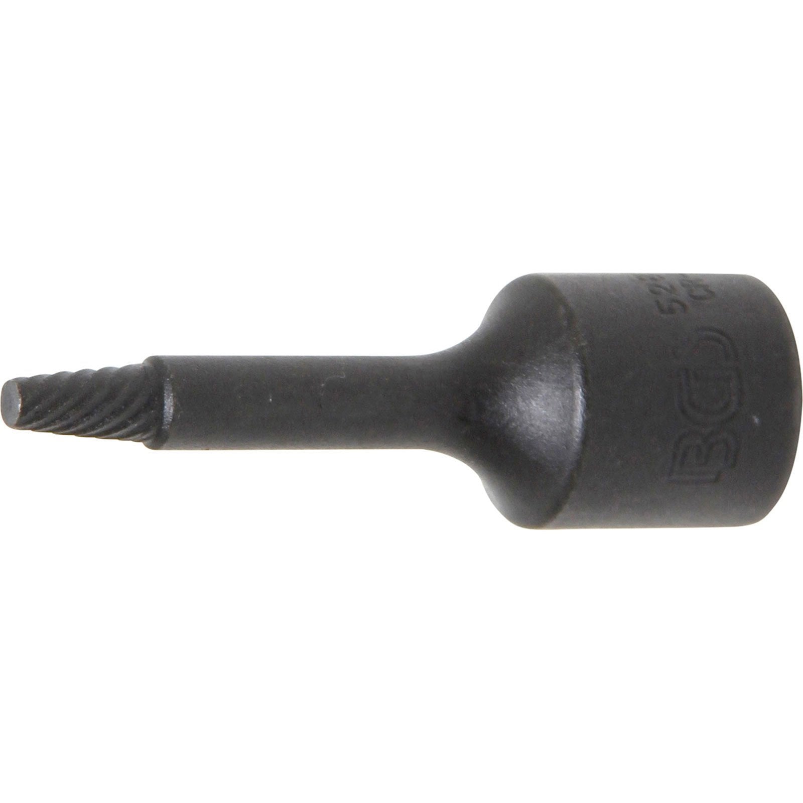 BGS Spiral-Profil-Steckschlüssel-Einsatz / Schraubenausdreher Antrieb Innenvierkant 10 mm (3/8") 4 mm - 5281-4