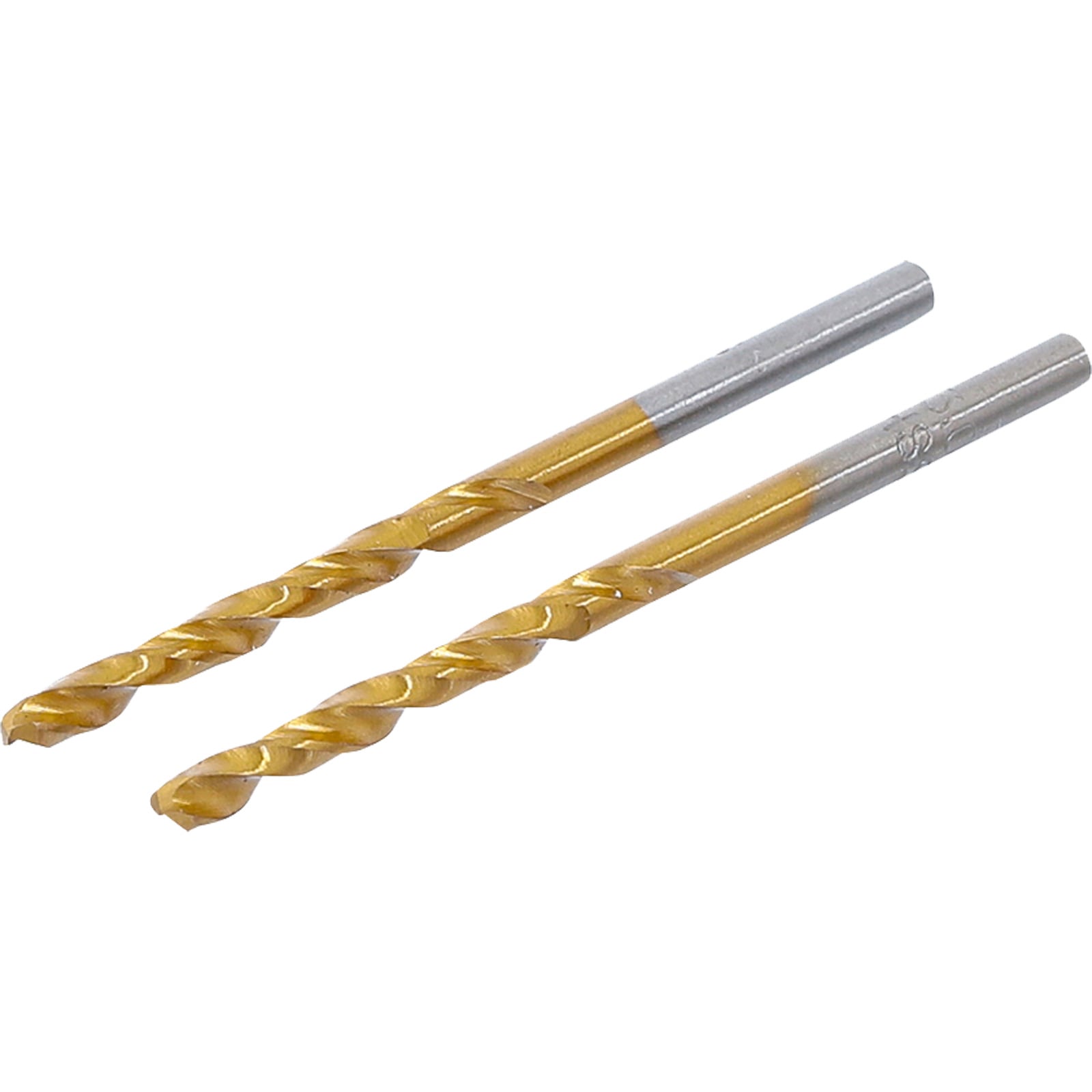 BGS Spiralbohrer HSS-G titan-nitriert 3,0 mm 2tlg. - 2040-3