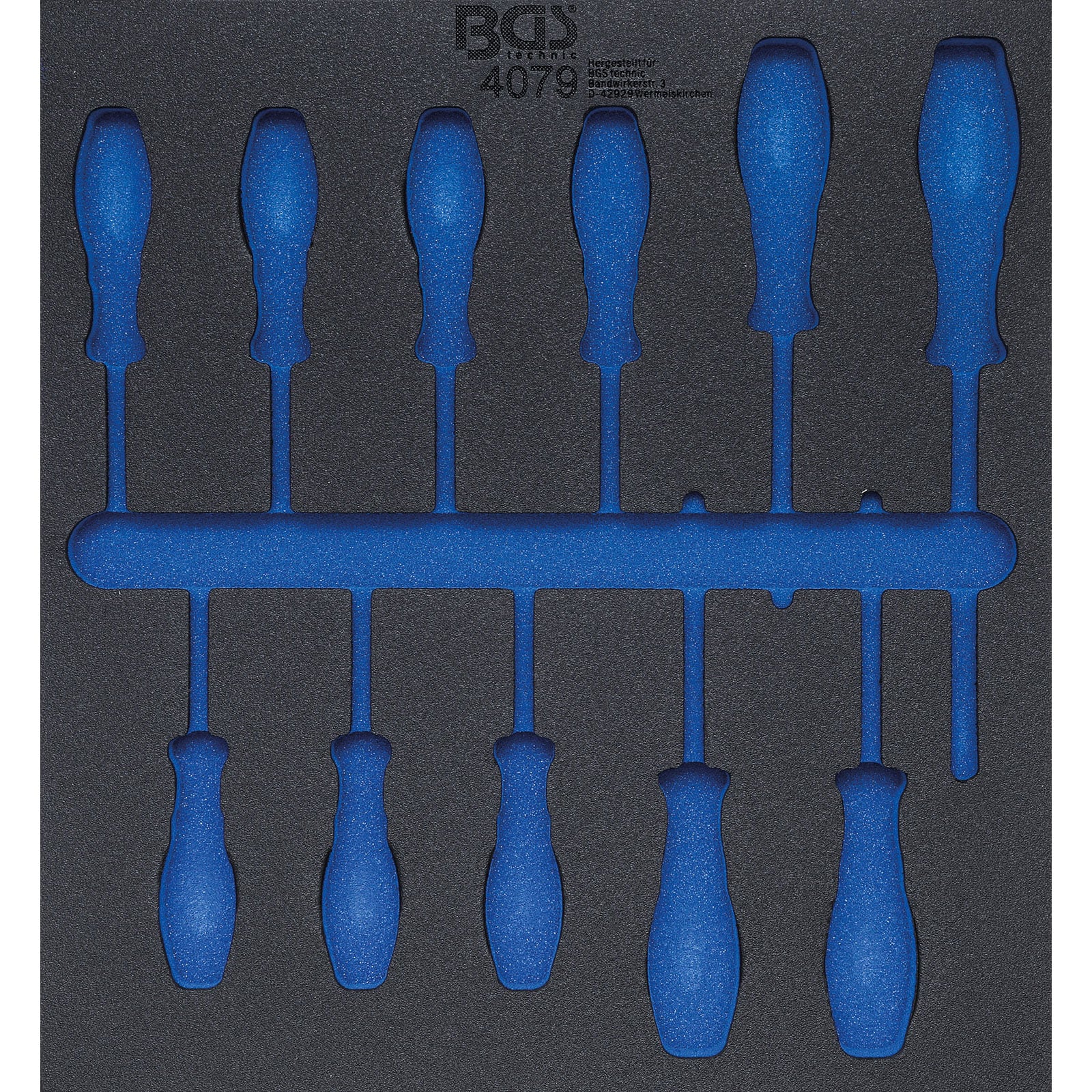 BGS Werkstattwageneinlage 2/3 leer für Art. 4079 - 4079-1