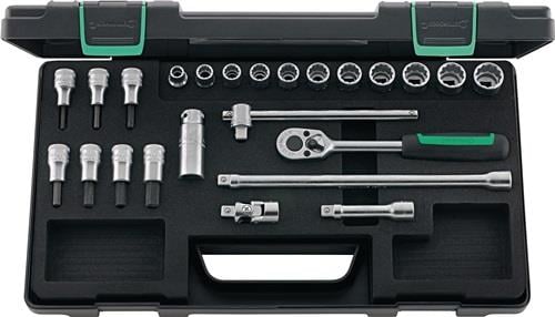 Stahlwille Steckschlüsselsatz 45/49/19/5 24tlg. 3/8″ SW 8-19 mm Anzahl Zähne 30 12-kant - 96021223