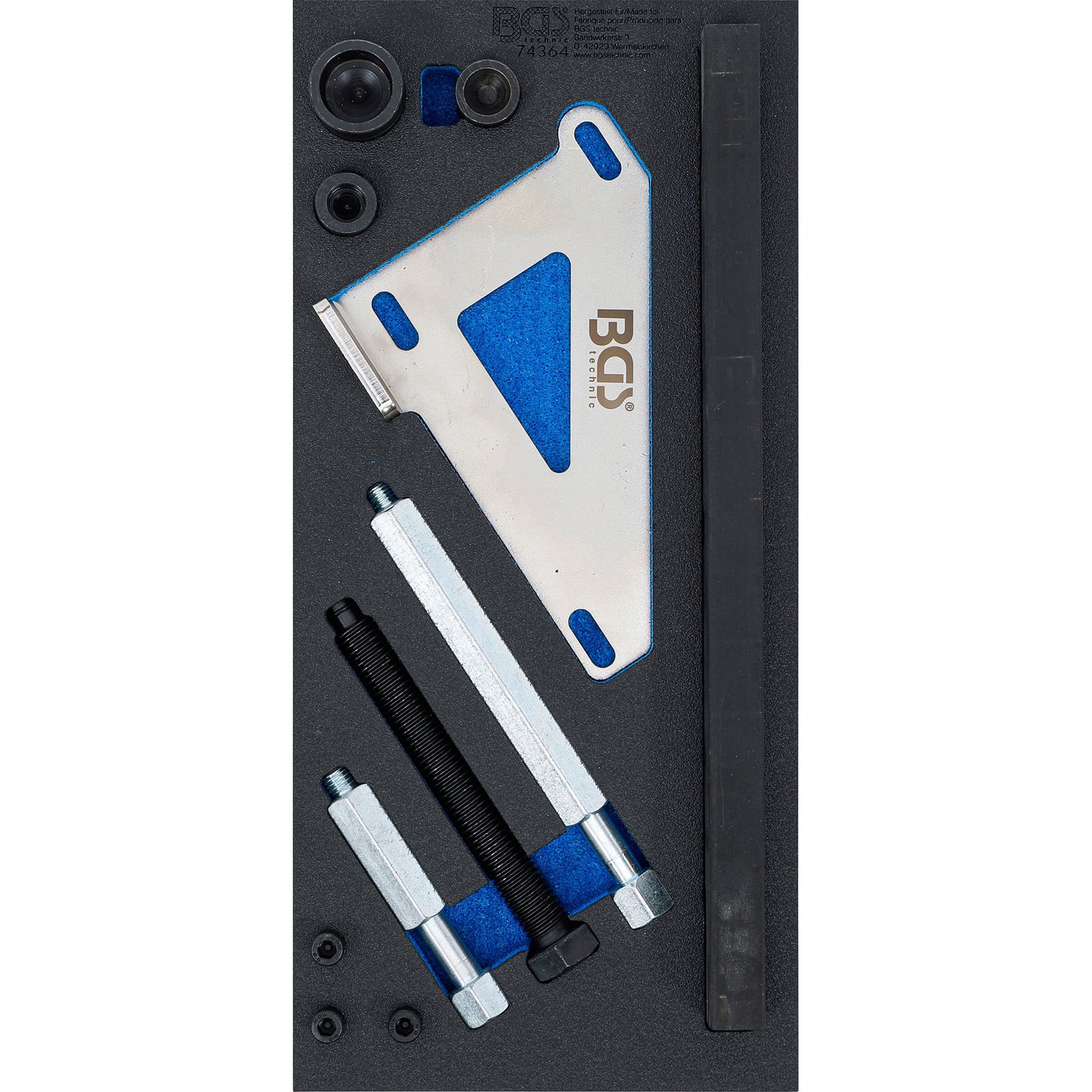 BGS Werkstattwageneinlage 1/3: Gehäuse-Trennwerkzeug für VAG DSG-Getriebe (0AM) - 74364