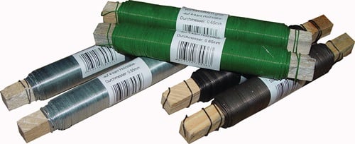 Wickeldraht 100g Drahtstärke 0,65mm verz.Krt.a 2,5kg - 200000109