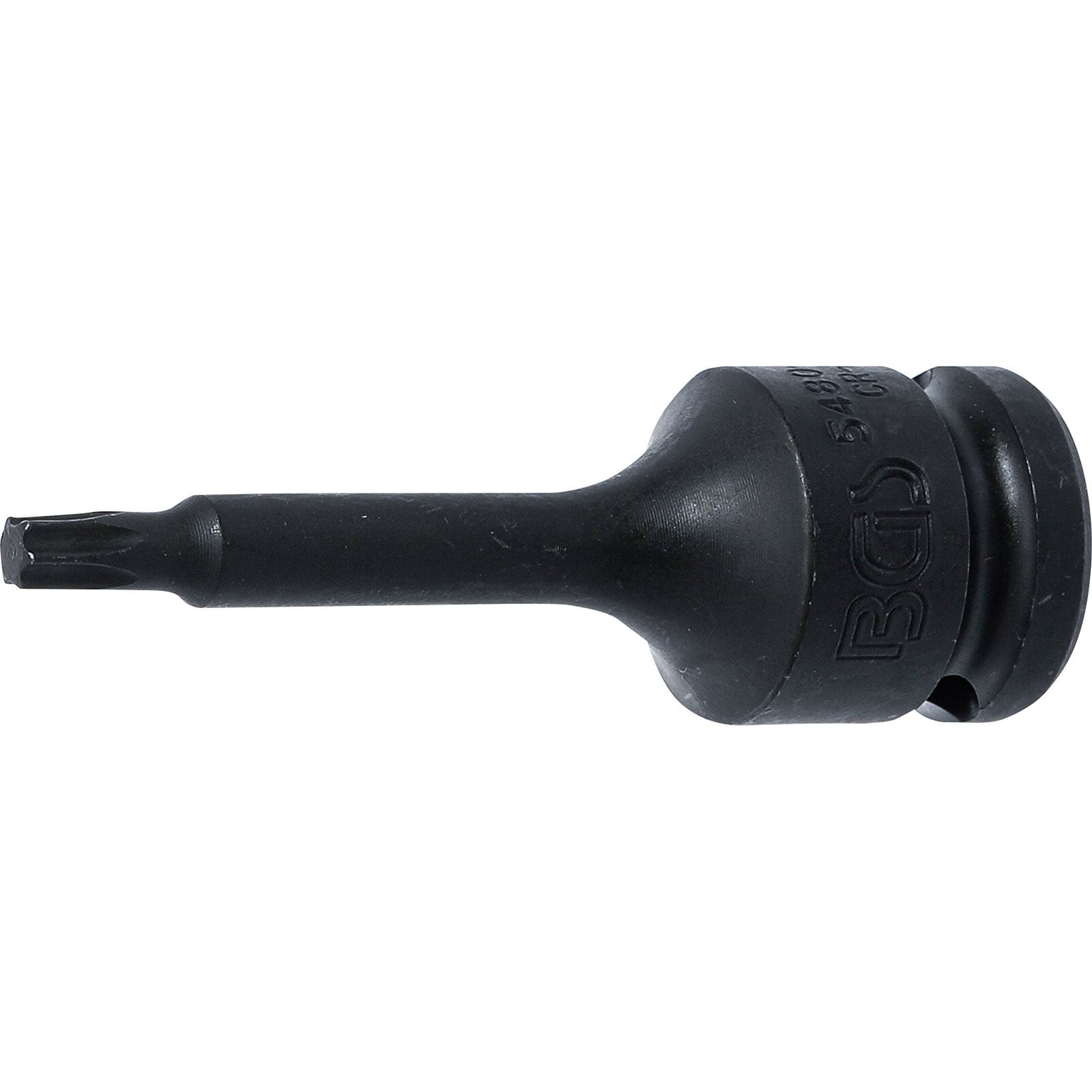 BGS Kraft-Bit-Einsatz Antrieb Innenvierkant 12,5 mm (1/2") T-Profil (für Torx) T30 - 5480-T30