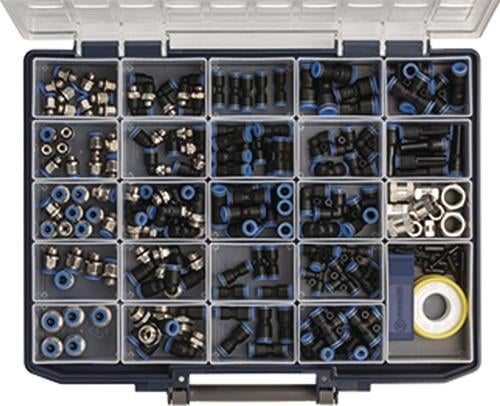 Riegler Sortimentsbox Schnellsteckverbindungen Blaue Serie - 109907