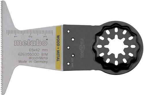 Tauchsägeblatt Starlock L.35mm B.65mm BiM breit Zahnt. 1,3mm/20TPI 1 St. Metabo