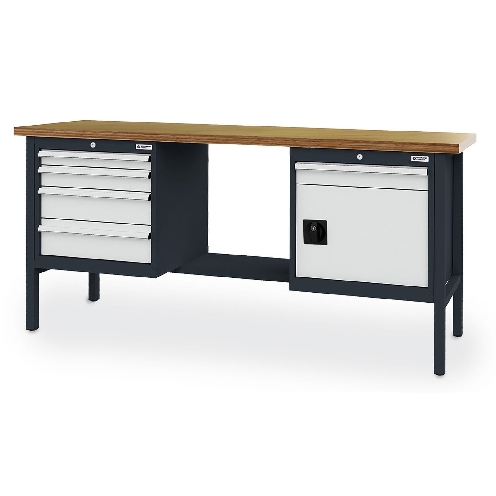 WS24 Kastenwerkbank B x T x H 2.000 x 600 x 960 mm - WS24-100142