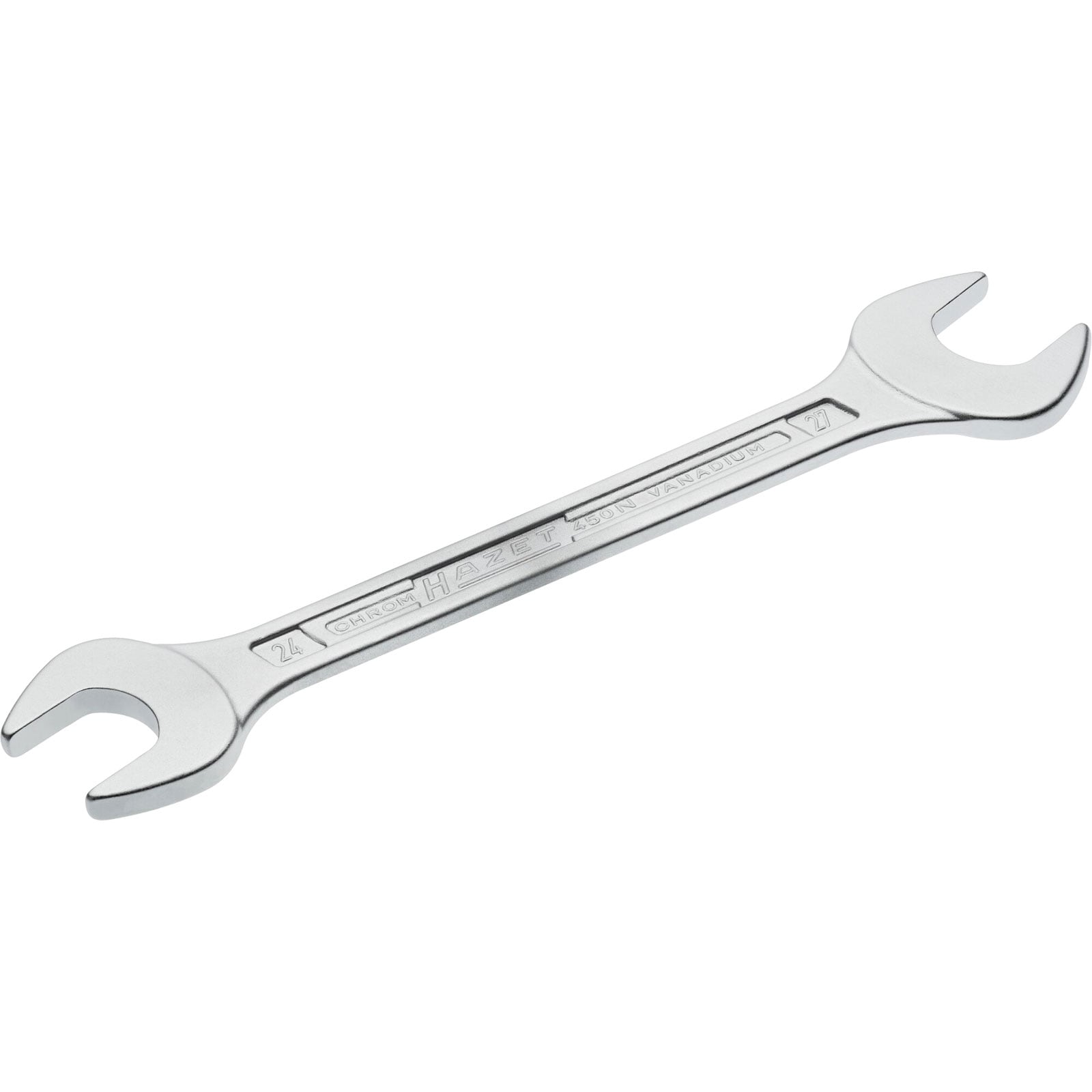 Hazet Doppelmaulschlüssel 450N 24x27mm L.269mm verchr - 450N-24X27