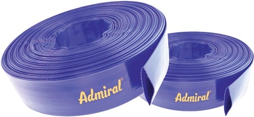 Admiral Flachschlauch Admi Flat ID 152mm L.50m blau Rl.ADMIRAL - 602A-150-050 Admiral Flachschlauch Admi Flat ID 152mm L.50m blau Rl.ADMIRAL - 602A-150-050