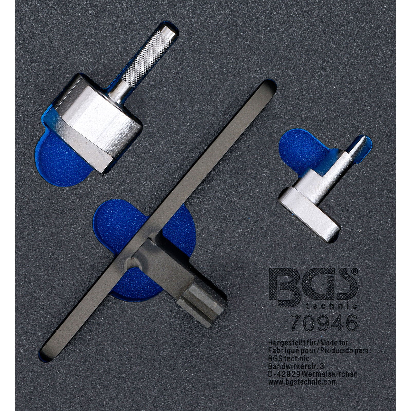 BGS Werkstattwageneinlage 1/6: Motor-Einstellwerkzeug-Satz für Land Rover / Jaguar 3.0 / 5.0L Diesel - 70946