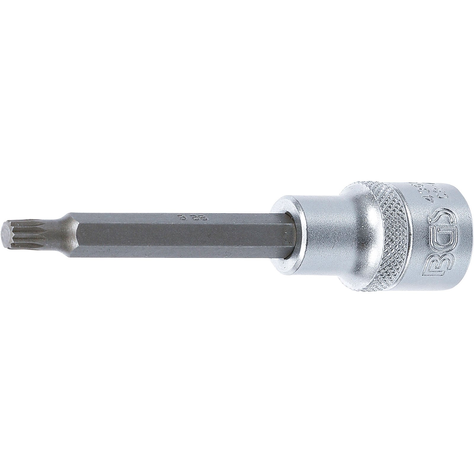 BGS Bit-Einsatz Länge 100 mm Antrieb Innenvierkant 12,5 mm (1/2") Innenvielzahn (für XZN) M6 - 4360