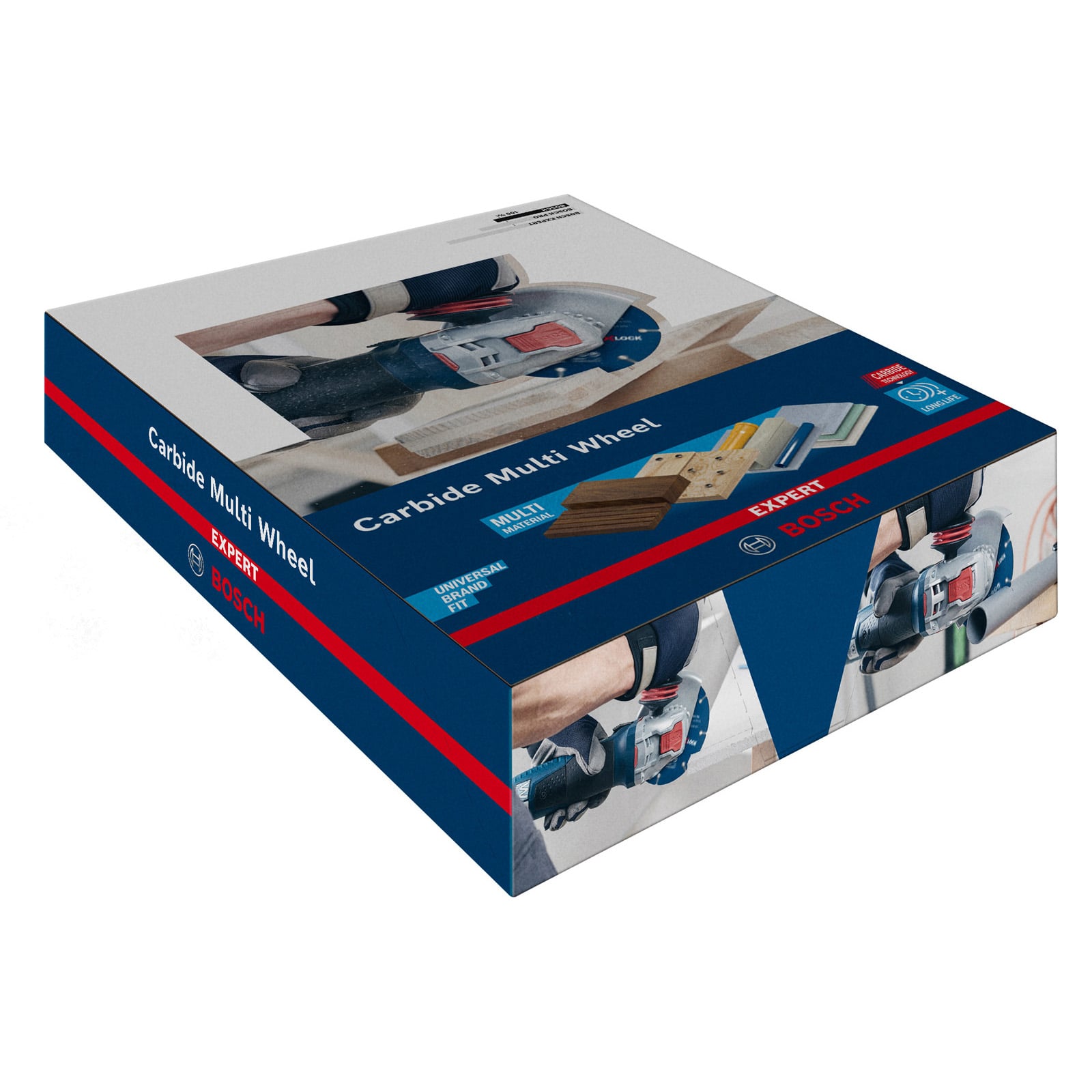 Bosch 10x Expert Carbide Multi Wheel X-LOCK Trennscheibe 115 mm 22,23 mm - 2608901194