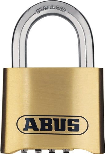 ABUS Zahlenvorhangschloss 180IB/50 B/SB Schlosskörper-B.52mm MS - 25543 4