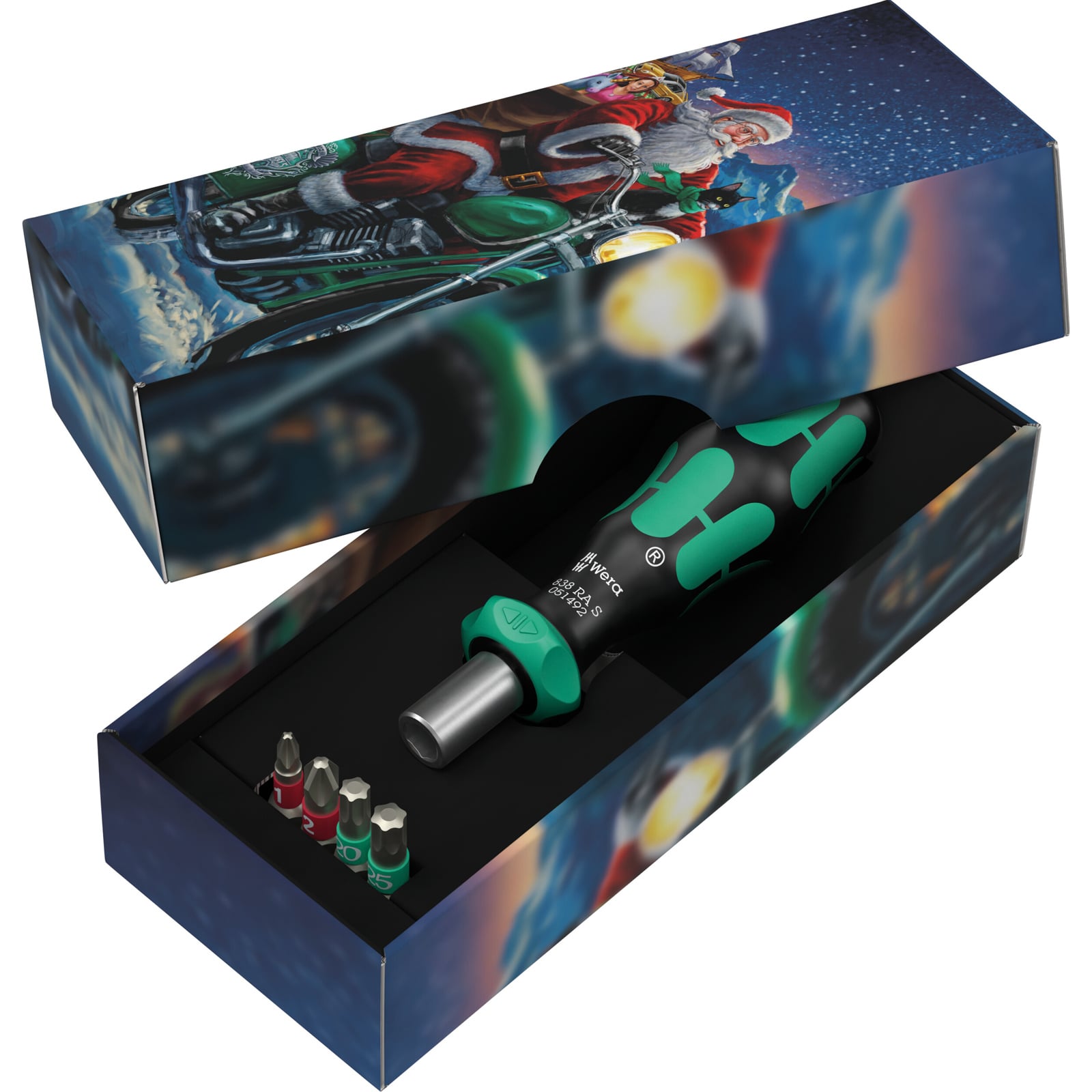 Wera 838 RA S/4 Christmas 2025, 5-teilig - 05135823001