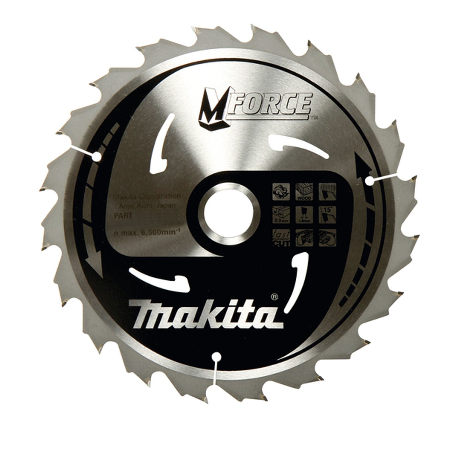 Makita M-FORCE Kreissägeblatt 165x20 24Z - B-32007