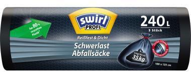 Swirl Schwerlast-Abfallsack 216199 240l 5St.