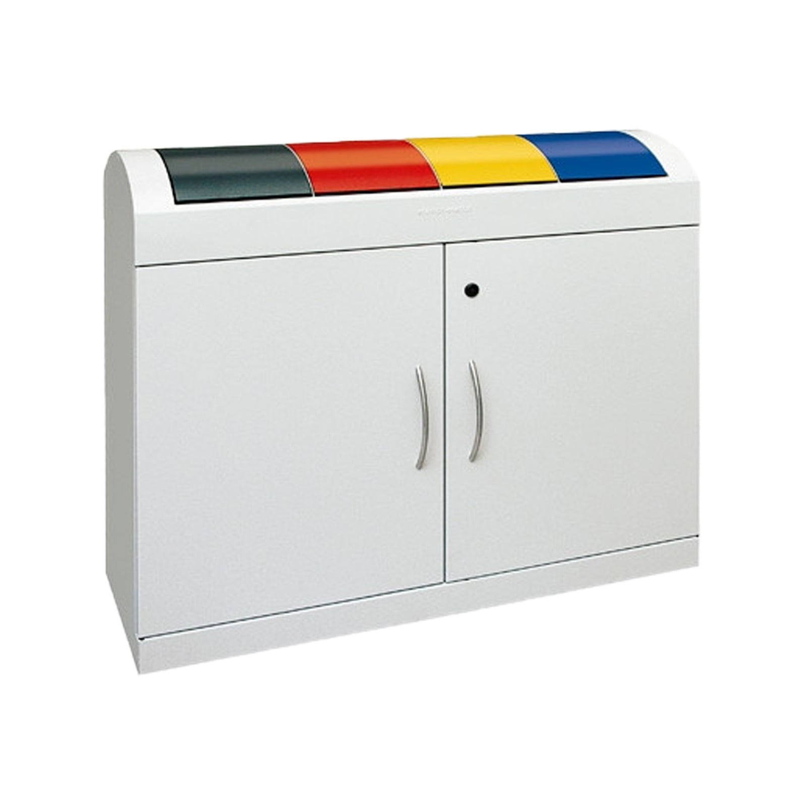 Stumpf Abfalltrennung TD 4 lichtgrau Innenbehälter 4x 45l - 5601007