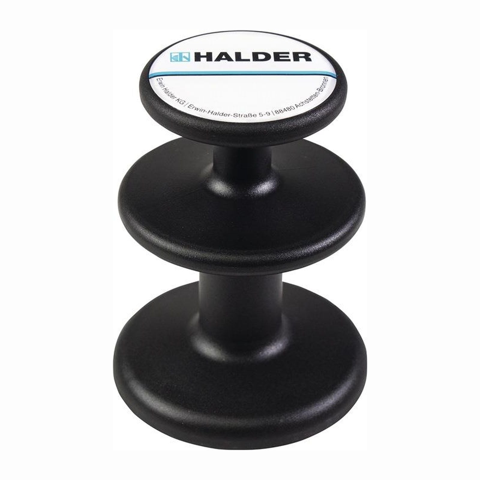 Halder Magnethalter Ø 65 mm schwarz - 3688003