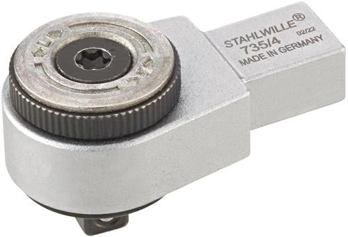 Einsteckumschaltknarre 735/4 1/4 Zoll 9x12mm CR-A-STA STAHLWILLE