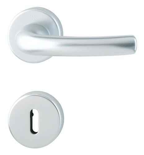 HOPPE Rosettengrt.Tôkyô 1710/42KV/42KVS Alu.F1 rd.OB DIN L/R D/D - 2805540