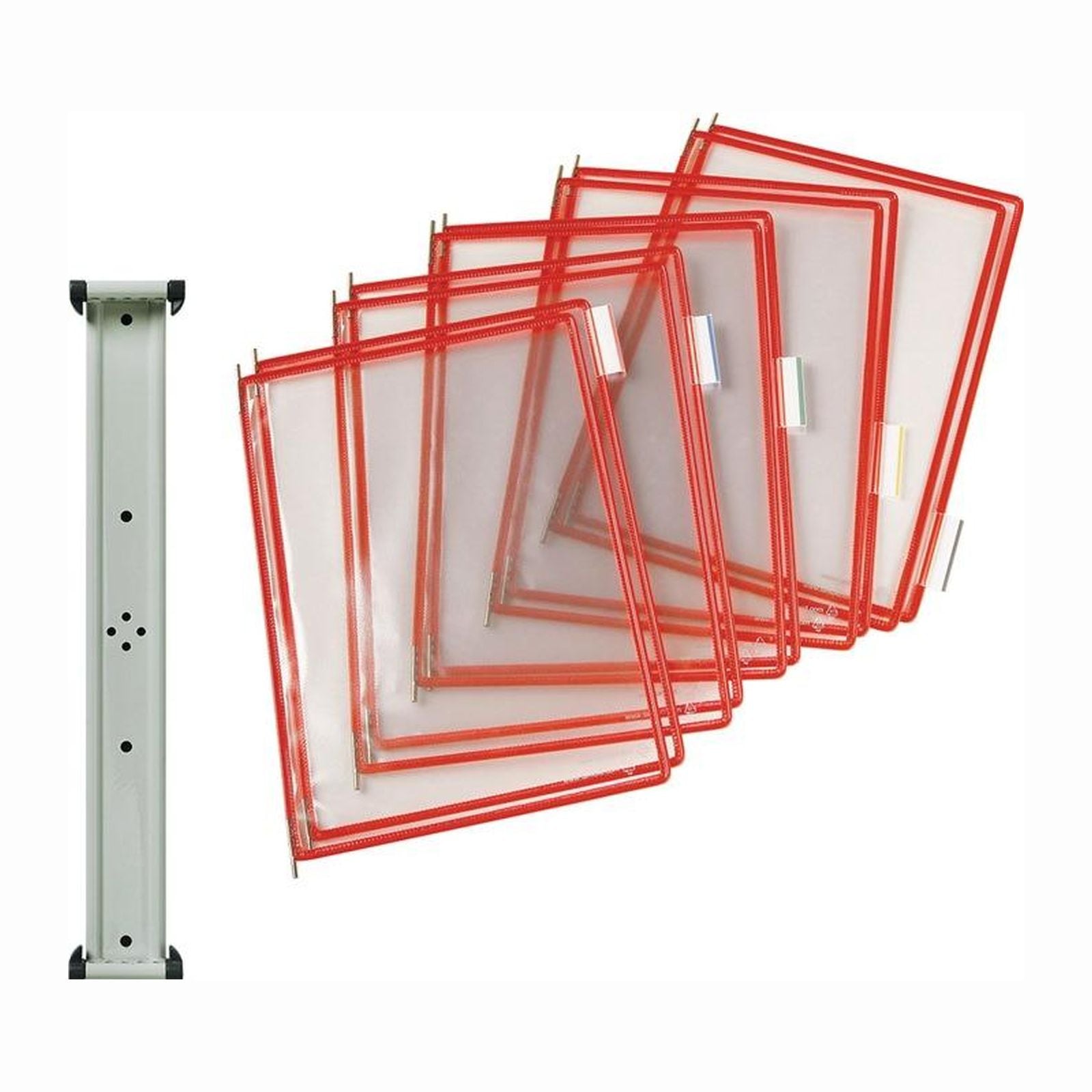 tarifold Wandhalter 10 Sichttafeln rot - 414603