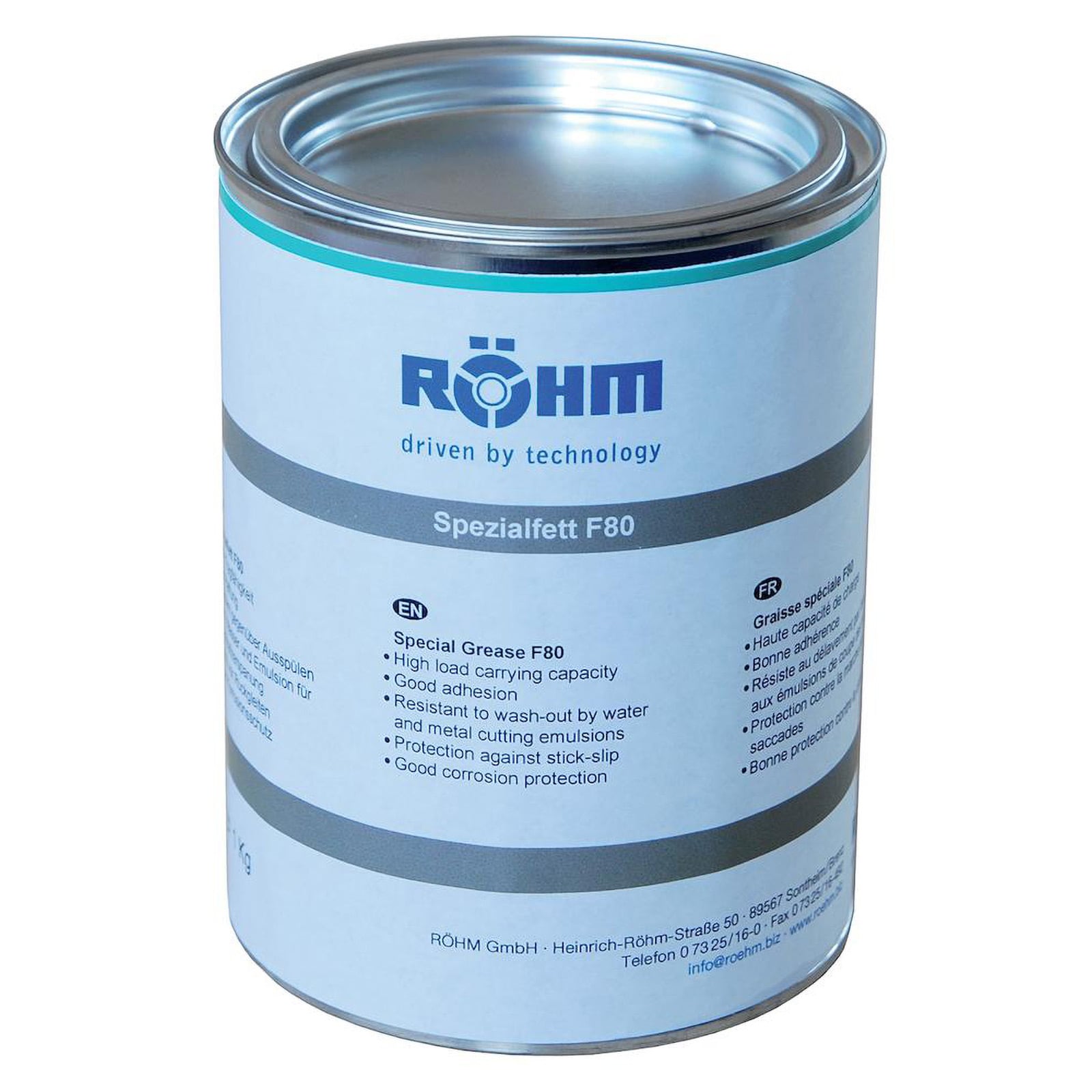 Röhm Spezialfett F80, 1000g. Dose - 028975
