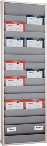 EICHNER Werkstattplaner H1757xB554xT76mm grau 2-reihig - 9019-00878