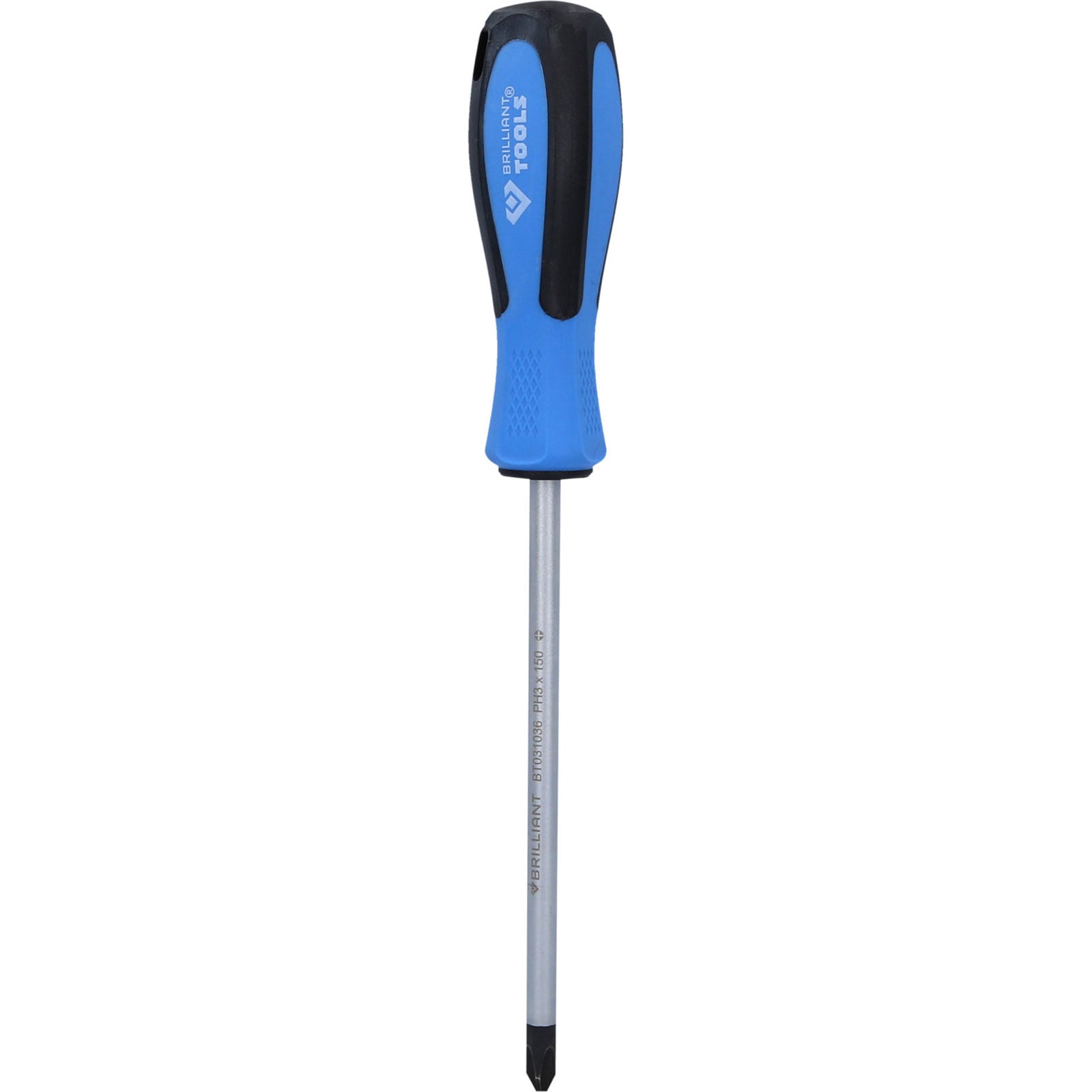BRILLIANT TOOLS Schraubendreher Kreuzschlitz PH3 x 150 mm - BT031036