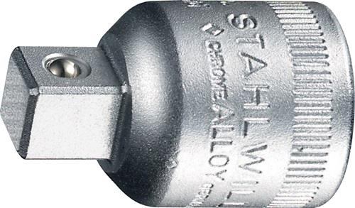 Stahlwille Reduzierstück 513 Antriebsvierkant 1/2″ Abtriebsvierkant 3/8″ Länge 38,5 mm - 13030002
