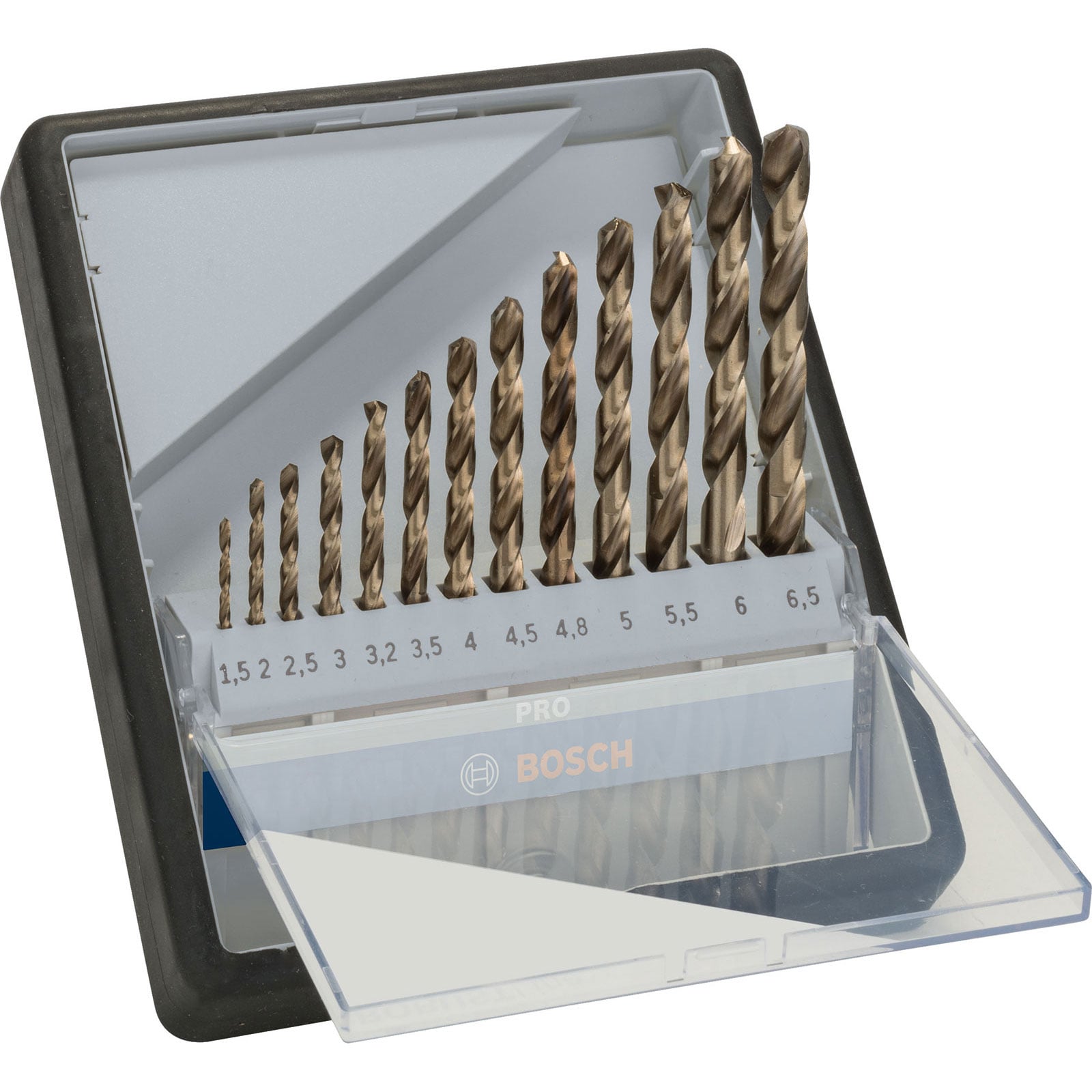 Bosch PRO Stainless Steel HSS-Co Spiralbohrer-Set 13-tlg. - 2607019926