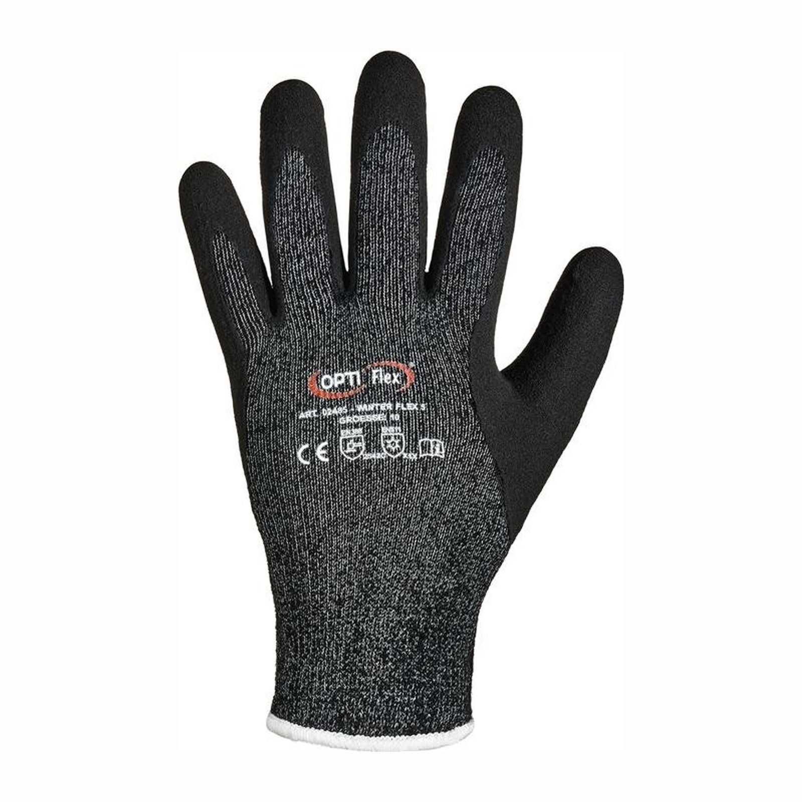 OPTIFLEX Schnittschutzhandschuhe Winter Flex 5 grau / schwarz Gr. 10 - 02485-10H