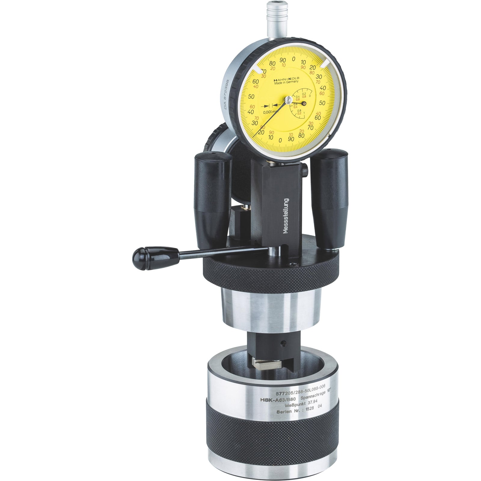 Röhm Messlehre - Zur Messung der Einbaukontur (Spannschräge) an Spindeln für automatische HSK-Spannsätze, Größe HSK-A/C/E/T 100, Größe HSK-B/D/F 125 - 1233553