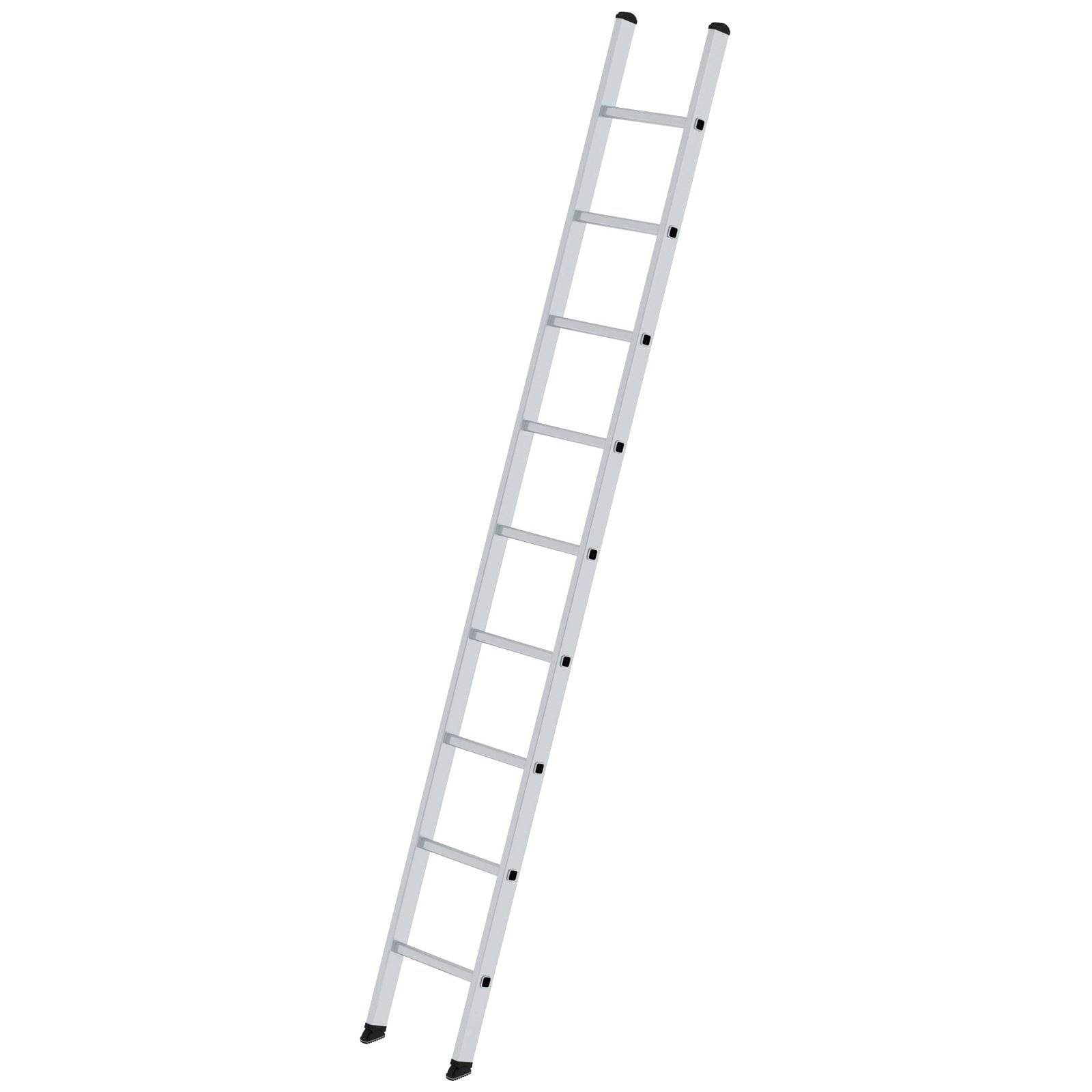 Günzburger Steigtechnik Sprossen-Anlegeleiter 0,35 m breit ohne Traverse 9 Sprossen - 011100