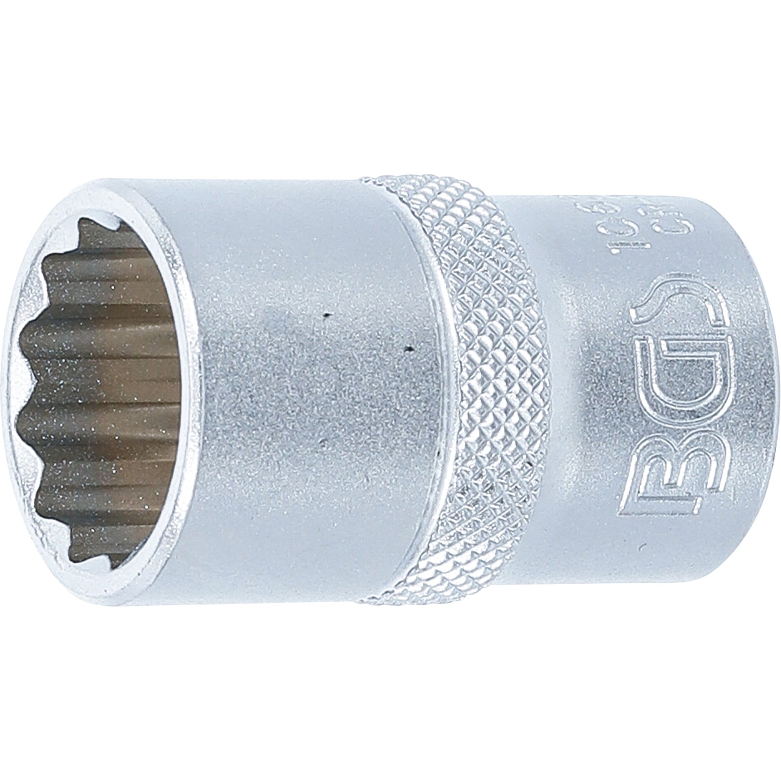 BGS Steckschlüssel-Einsatz Zwölfkant Antrieb Innenvierkant 12,5 mm (1/2") SW 17 mm - 10637