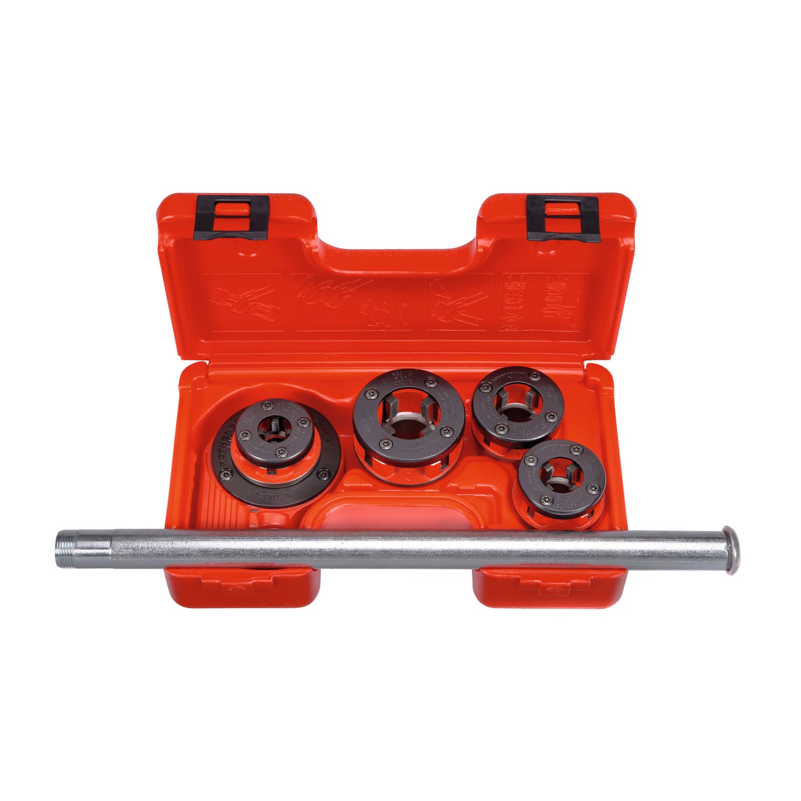 ROTHENBERGER SUPER CUT-Set, BSPT R, 3/8-1/2-3/4-1" - 070782X