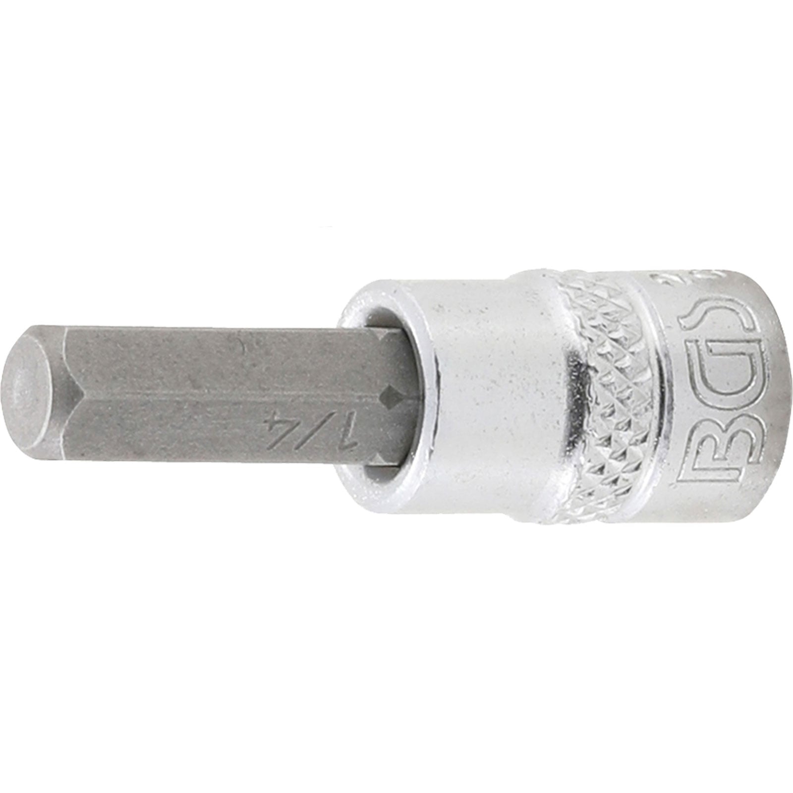 BGS Bit-Einsatz Antrieb Innenvierkant 6,3 mm (1/4") Innensechskant 1/4" - 2745