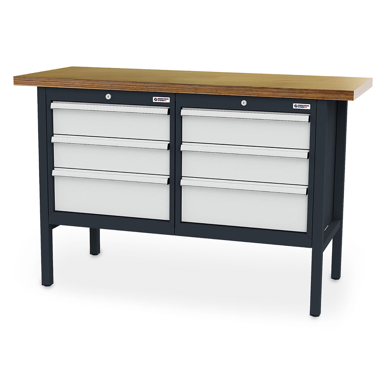 WS24 Kastenwerkbank B x T x H 1.500 x 600 x 960 mm - WS24-100136